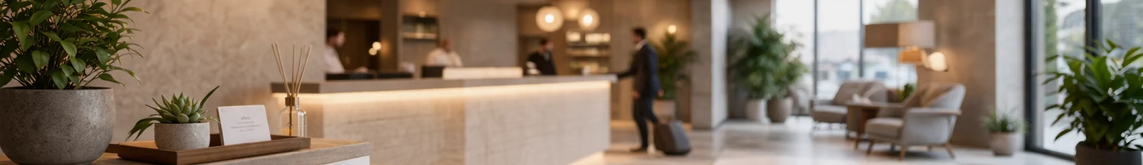 R&eacute;ception h&ocirc;teli&egrave;re